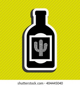 mexican culture icon design 