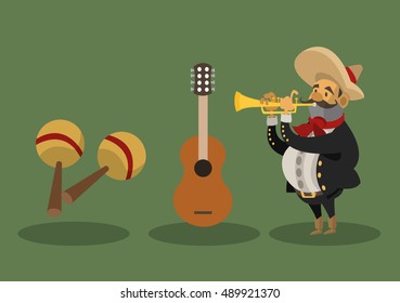 mexican culture related icons image 