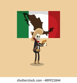 mexican culture related icons image 