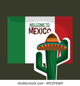 mexican culture related icons image 