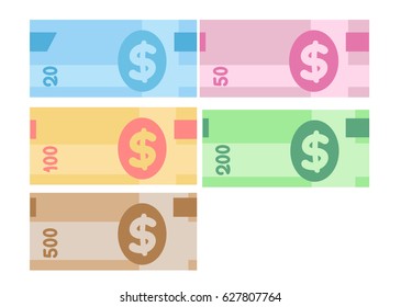 mexican currency colors