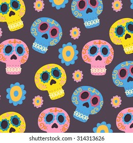 Mexican Day of the Dead Card