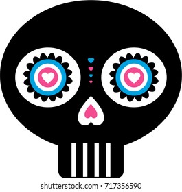 Mexican Day of the Dead Skull
