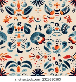 mexican embroidery, mexican pattern, mexican vector, flower pattern, flower vector