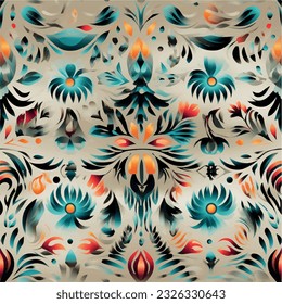 mexican embroidery, mexican pattern, mexican vector, flower pattern, flower vector