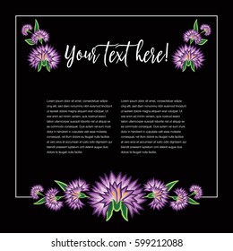 Mexican Embroidery Style Composition – Copy Space