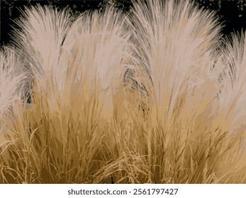 Mexican Feathergrass (Stipa tenuissima-syn. Nassella tenuissima) is a wily ornamental grass background. Ponytails, angel hair or horsetail grass, fine-leaved nassella, Argentine or fine-needle grass. 