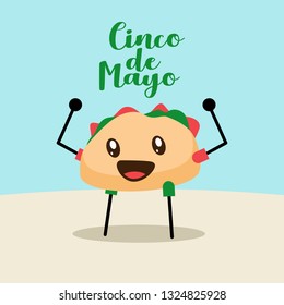 Mexican Festival Cinco de Mayo Illustration