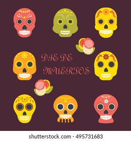 Mexican festival dia de muertos