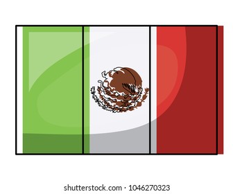 Mexican flag icon