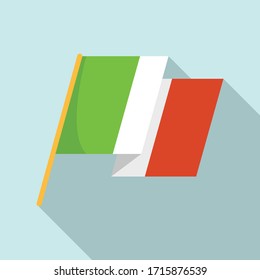 Mexican flag icon. Flat illustration of mexican flag vector icon for web design - Shutterstock ID 1715876539