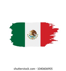 Mexican Flag Vector Illustration Stock Vector (Royalty Free) 1040606905 ...