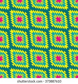 Mexican Folkloric  seamless pattern. Set bright seamless patterns for fabrics, prints, scrapbooking, wallpapers.