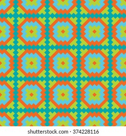 Mexican Folkloric  seamless pattern. Set bright seamless patterns for fabrics, prints, scrapbooking, wallpapers.