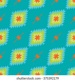 Mexican Folkloric  seamless pattern. Set bright seamless patterns for fabrics, prints, scrapbooking, wallpapers.