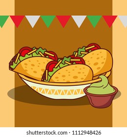 mexican food card