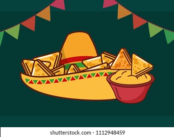 mexican food card