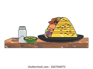 Mexican food design