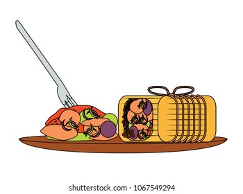 Mexican food design