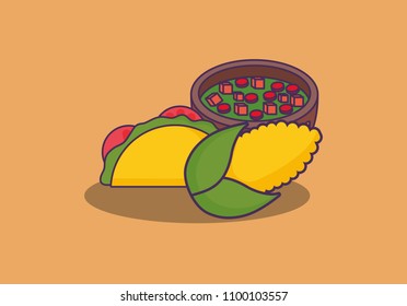 Mexican food design