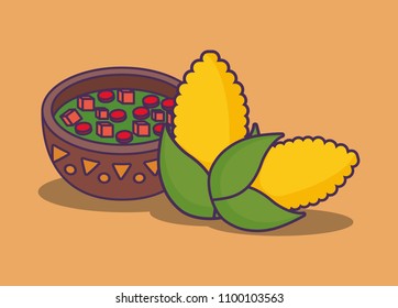Mexican food design