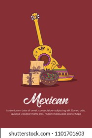 Mexican food design