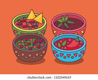 Mexican food design