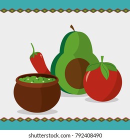 Mexican food design