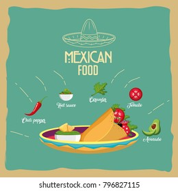 Mexican food design
