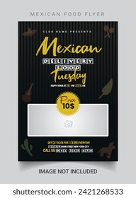 Mexican Food Flyer Template Design 