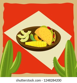 Mexican food gastronomy