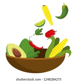 Mexican food gastronomy