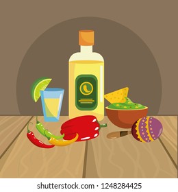 Mexican food gastronomy