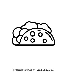 Mexican Food icon in vector. Illustration