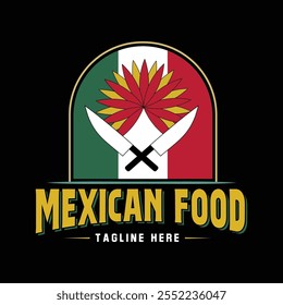 Mexican Food Logo - Mexican Flag - Mexican Logo