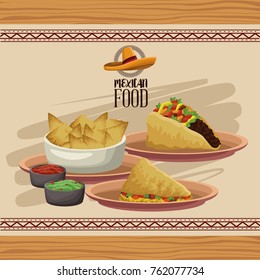 Mexican food menu