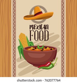 Mexican food menu