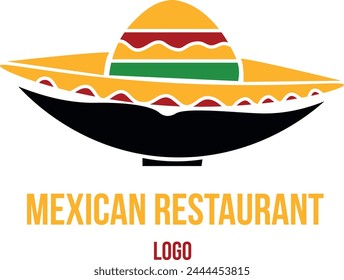 Mexican food restaurant Logo vector