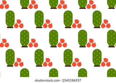 Mexican food seamless pattern background template. Seamless pattern background with food icon element design assets