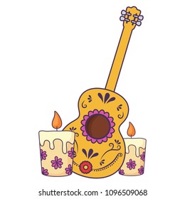 Mexican guitar design