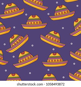 mexican hat background