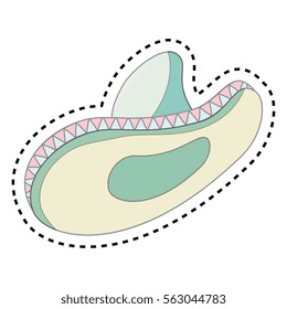 mexican hat culture element