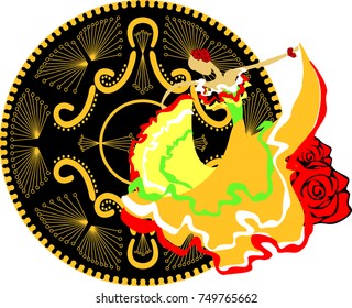 1,213 Mexican dancer Stock Vectors, Images & Vector Art | Shutterstock