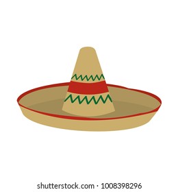 Mexican Hat Design Stock Vector (Royalty Free) 1008398296 | Shutterstock