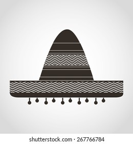 mexican hat design, vector illustration eps10 graphic 