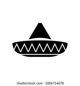 Mexican hat icon. Elements of culture of Mexico icon. Premium quality graphic design icon. Simple love icon for websites, web design, mobile app, info graphics on white background