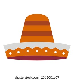 Mexican Hat icon for web, app, infographic, etc