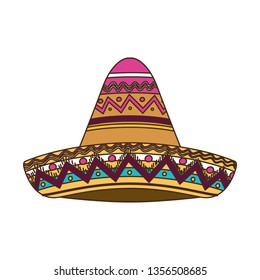 mexican hat isolated icon