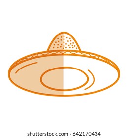 mexican hat isolated icon