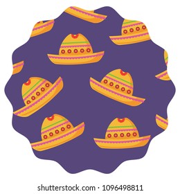 mexican hat pattern